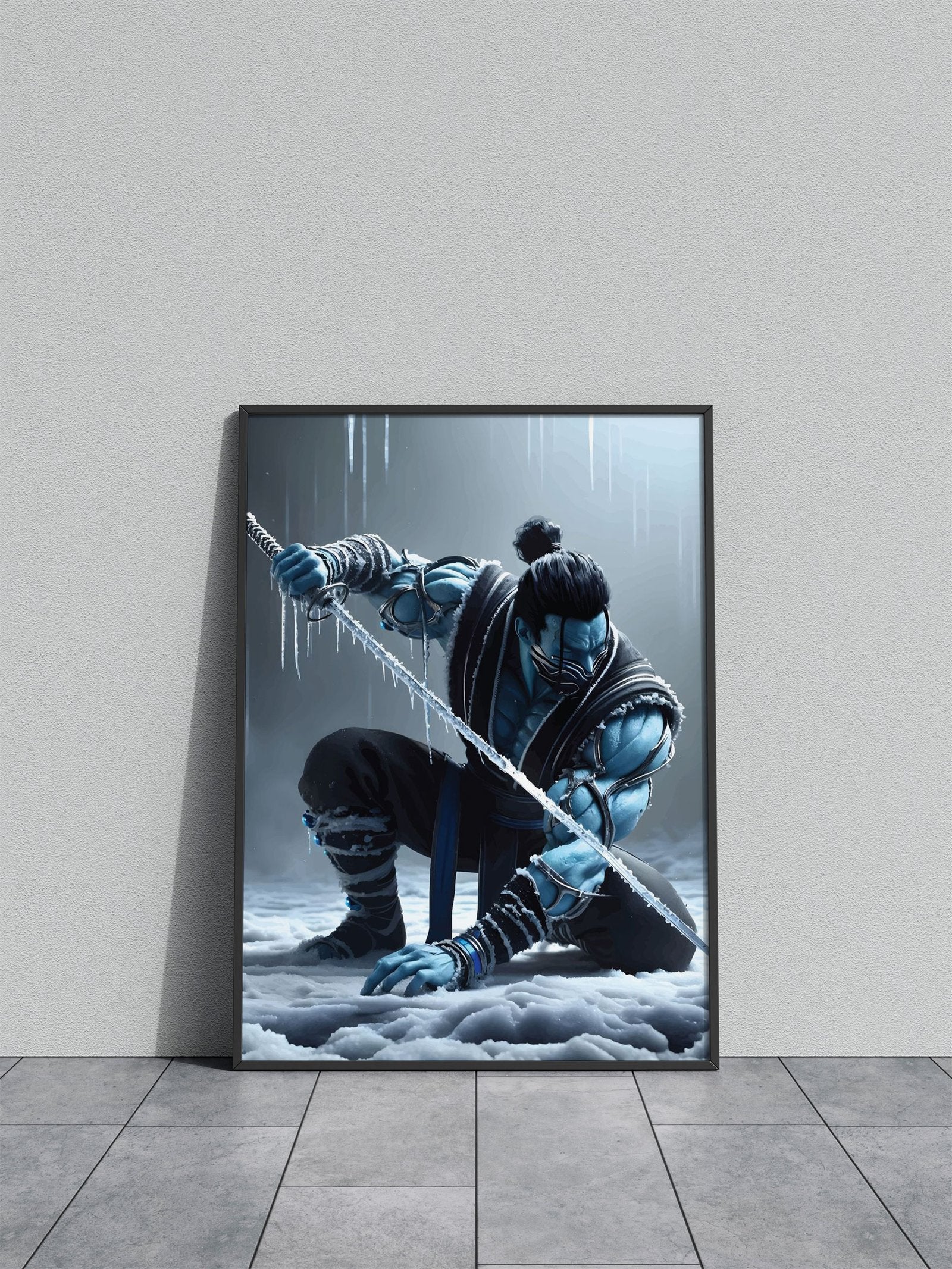 Samurai Tsushima Asian Style Poster | Wall Art for Home & Office | High-Quality Print - High-Quality Visual Display