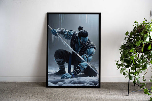 Samurai Tsushima Asian Style Poster | Wall Art for Home & Office | High-Quality Print - High-Quality Visual Display