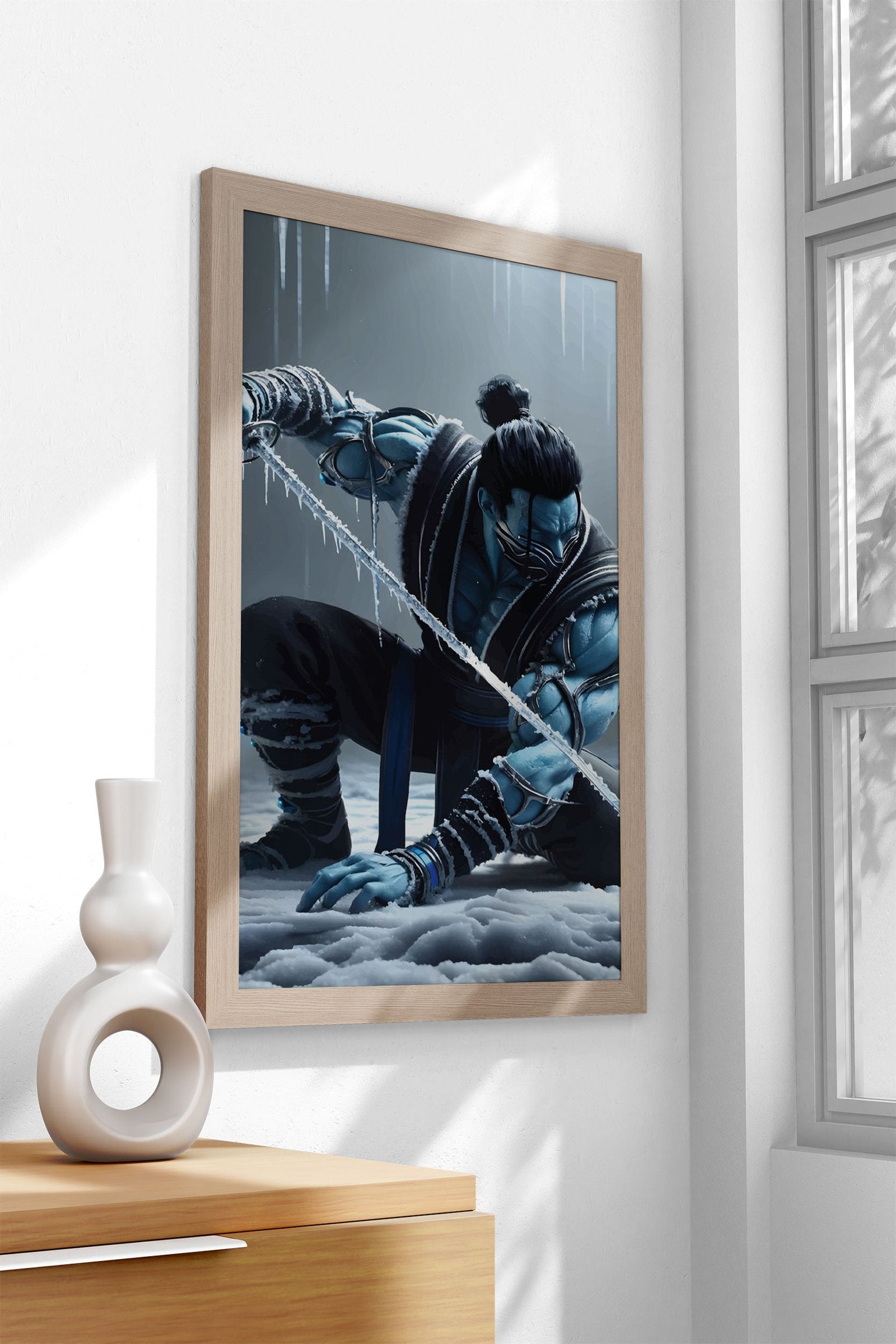 Samurai Tsushima Asian Style Poster | Wall Art for Home & Office | High-Quality Print - High-Quality Visual Display