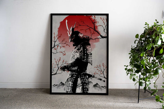 Samurai V7 Asian Style Poster | Wall Art for Home & Office | High-Quality Print - High-Quality Visual Display