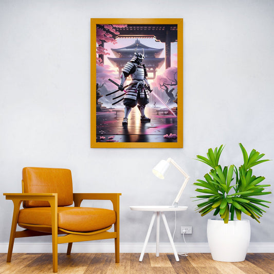Samurai Warrior Armor Asian Style Poster | Wall Art for Home & Office | High-Quality Print - High-Quality Visual Display
