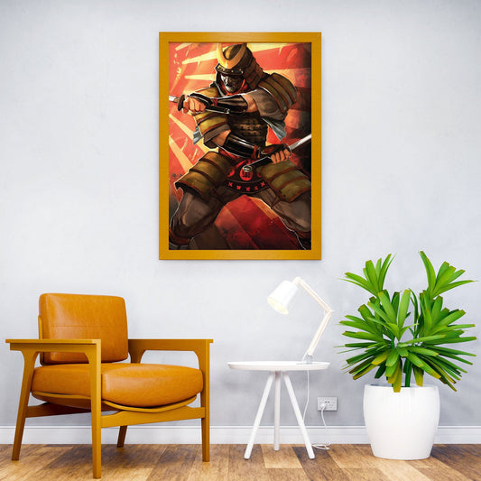 Samurai Warrior Asian Asian Style Poster | Wall Art for Home & Office | High-Quality Print - High-Quality Visual Display