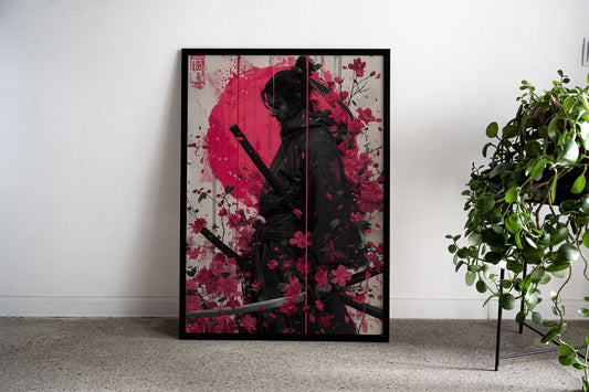 Samurai Warriors Army Asian Style Poster | Wall Art for Home & Office | High-Quality Print - High-Quality Visual Display