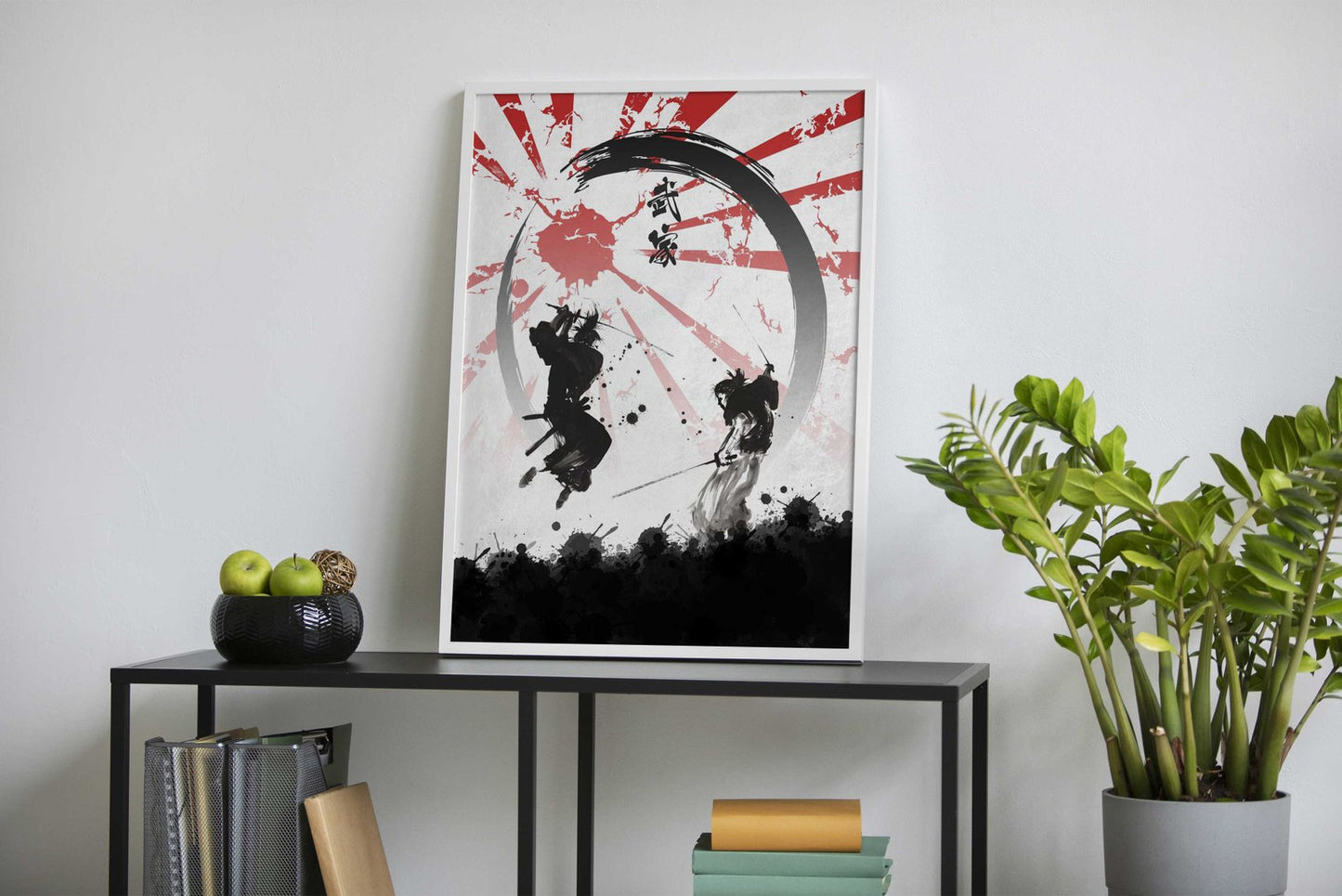 Samurai Warriors Asian Style Poster | Wall Art for Home & Office | High-Quality Print - High-Quality Visual Display