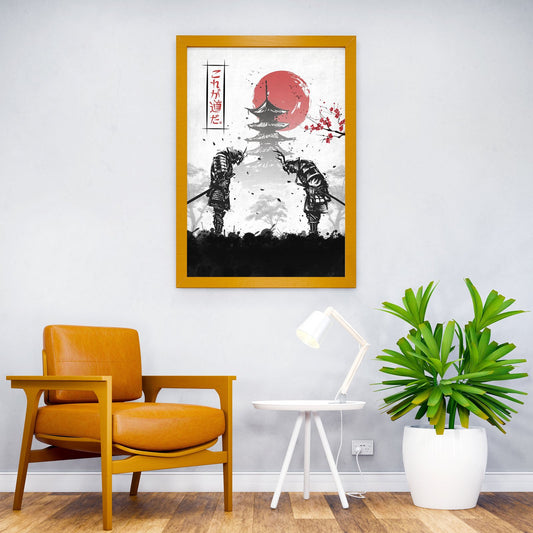 Samurai honor Asian Style Poster | Wall Art for Home & Office | High-Quality Print - High-Quality Visual Display