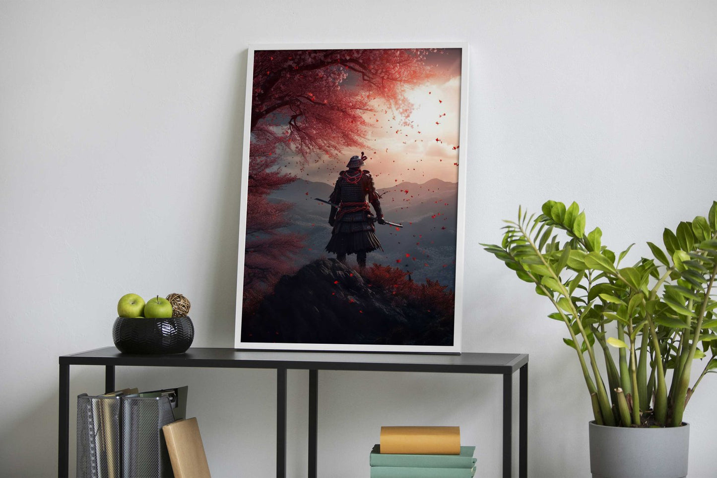 Samurai in mountains Asian Style Poster | Wall Art for Home & Office | High-Quality Print - High-Quality Visual Display