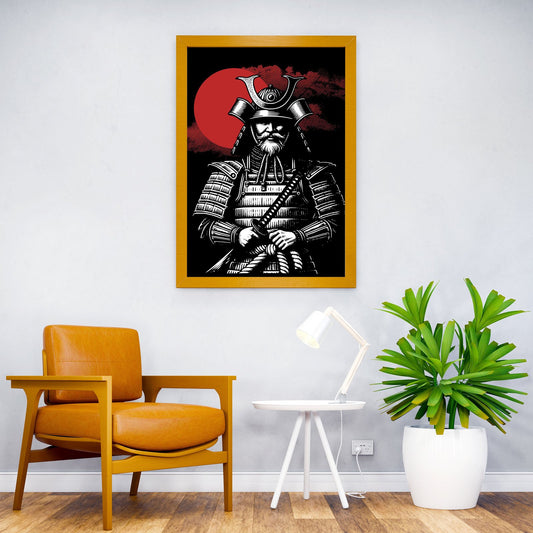 Samurai legendary warrior Asian Style Poster | Wall Art for Home & Office | High-Quality Print - High-Quality Visual Display