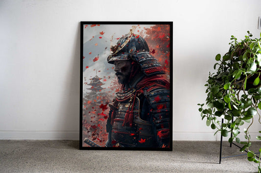 Samurais Honor Asian Style Poster | Wall Art for Home & Office | High-Quality Print - High-Quality Visual Display