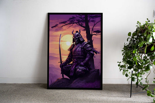 Samurais Journey Asian Style Poster | Wall Art for Home & Office | High-Quality Print - High-Quality Visual Display