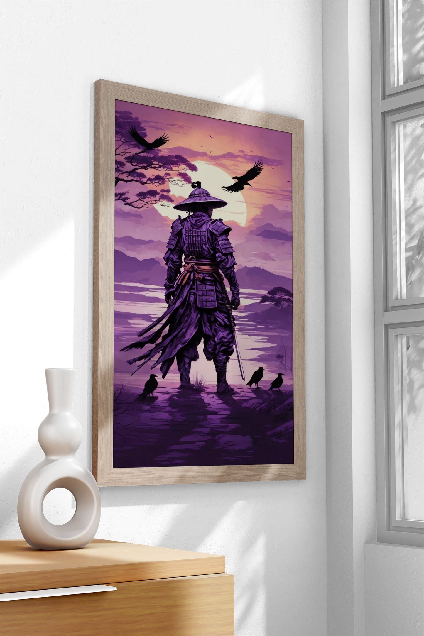 Samurais Vigil Asian Style Poster | Wall Art for Home & Office | High-Quality Print - High-Quality Visual Display