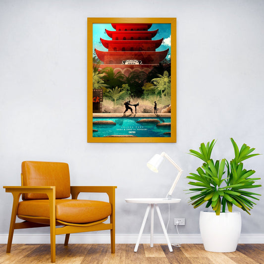Sanji & Zoro vs Kuroobi Asian Style Poster | Wall Art for Home & Office | High-Quality Print - High-Quality Visual Display