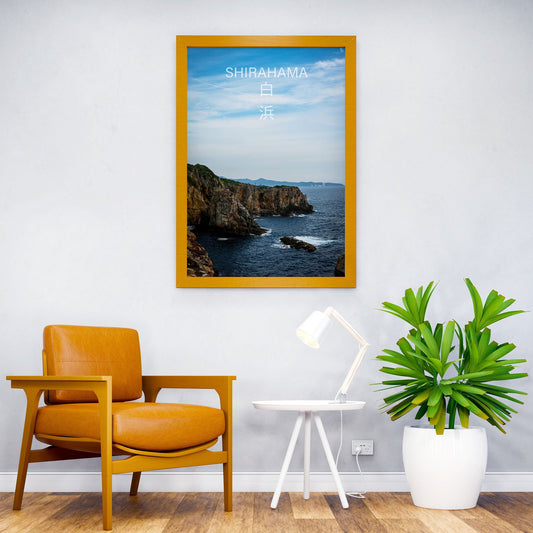 Shirahama, Wakayama Asian Style Poster | Wall Art for Home & Office | High-Quality Print - High-Quality Visual Display