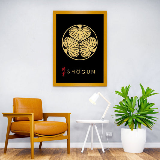 Shogun Samurai Clan Logo Asian Style Poster | Wall Art for Home & Office | High-Quality Print - High-Quality Visual Display