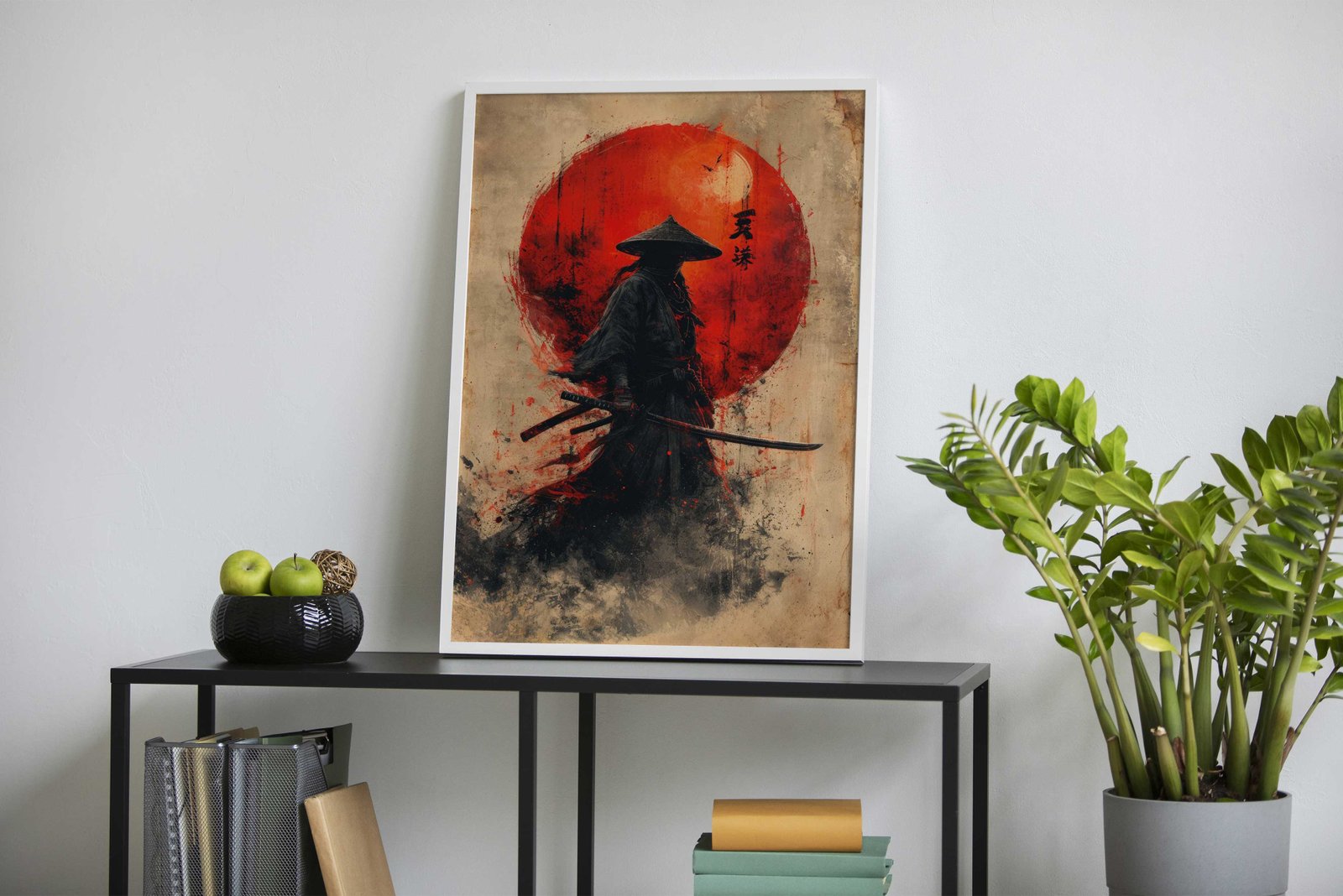 Silent Warrior Asian Style Poster | Wall Art for Home & Office | High-Quality Print - High-Quality Visual Display