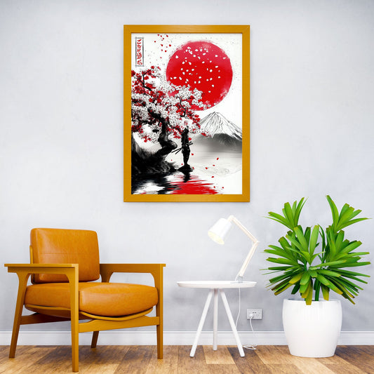 Soul of Japan Asian Style Poster | Wall Art for Home & Office | High-Quality Print - High-Quality Visual Display