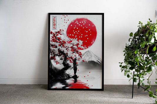 Soul of Japan Asian Style Poster | Wall Art for Home & Office | High-Quality Print - High-Quality Visual Display