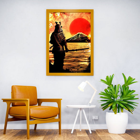 Soul of the Samurai Asian Style Poster | Wall Art for Home & Office | High-Quality Print - High-Quality Visual Display