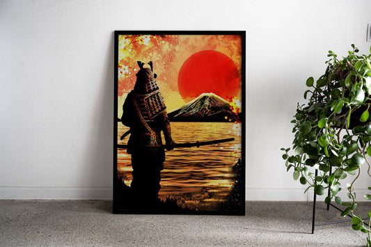 Soul of the Samurai Asian Style Poster | Wall Art for Home & Office | High-Quality Print - High-Quality Visual Display
