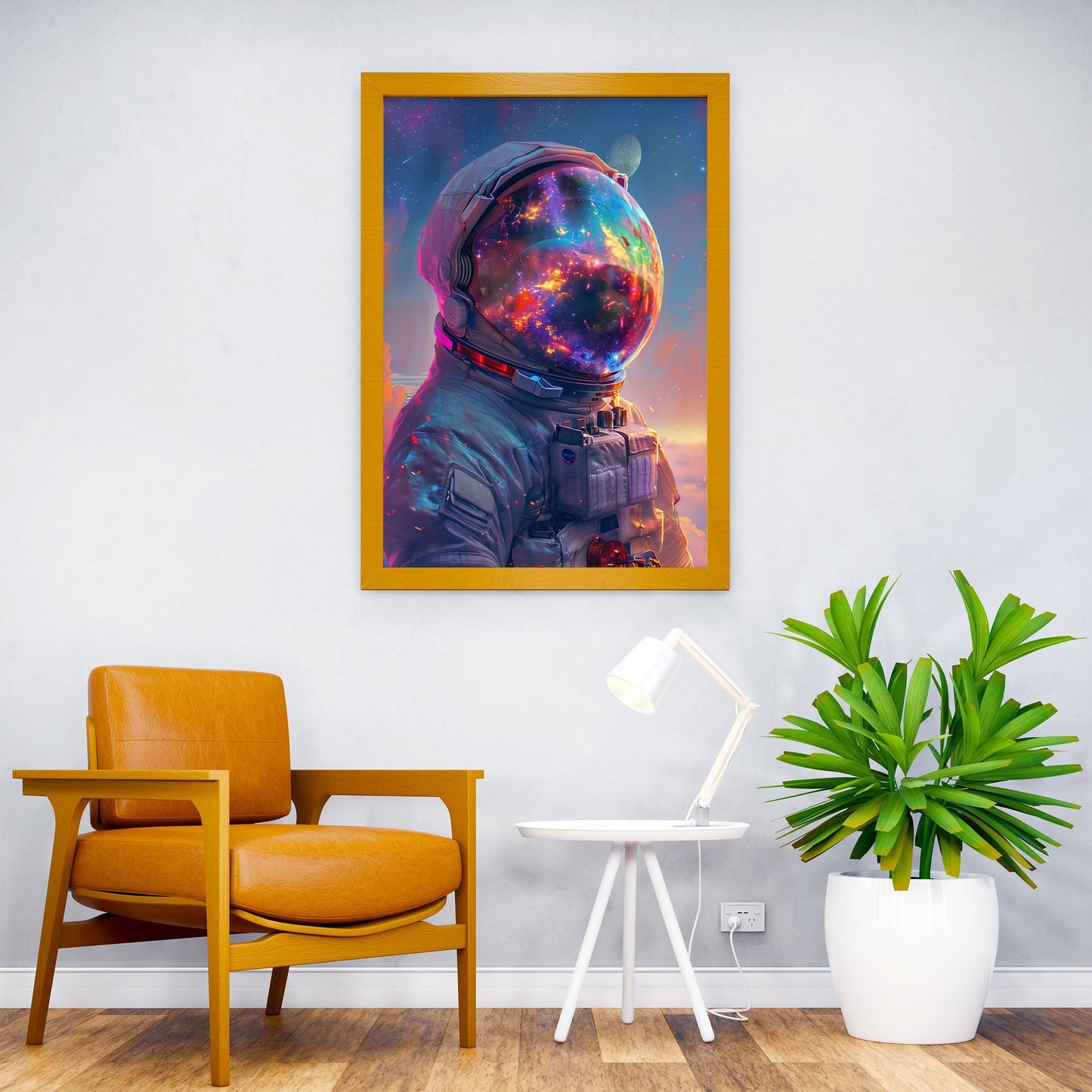 Space is Wild Asian Style Poster | Wall Art for Home & Office | High-Quality Print - High-Quality Visual Display