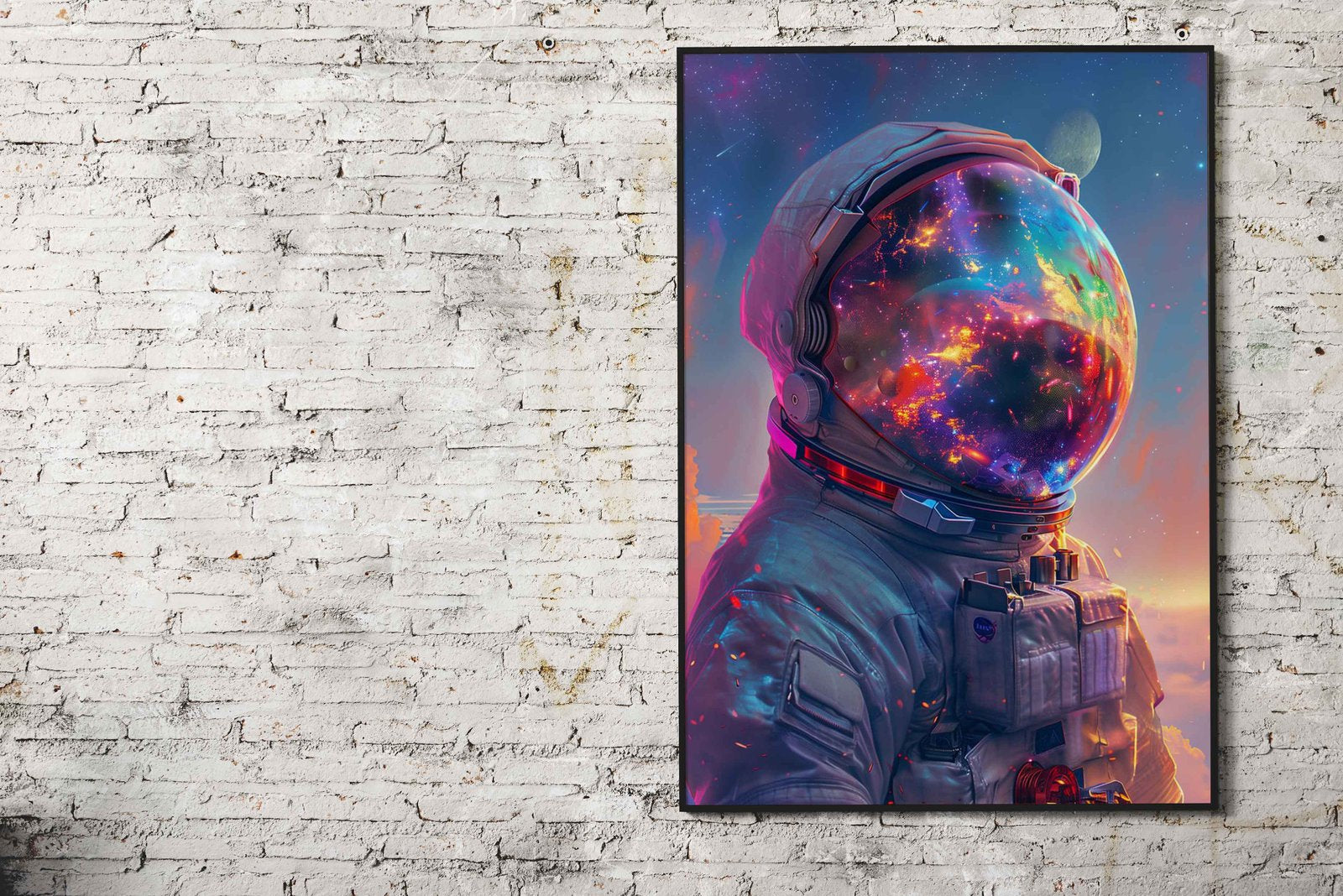 Space is Wild Asian Style Poster | Wall Art for Home & Office | High-Quality Print - High-Quality Visual Display