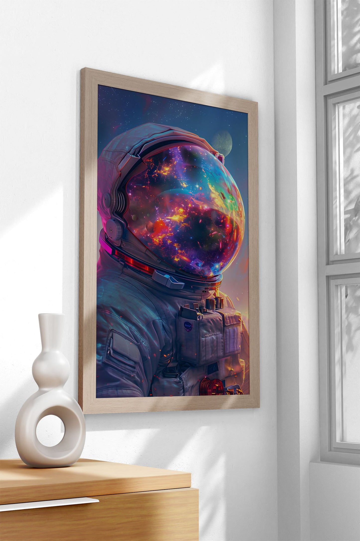 Space is Wild Asian Style Poster | Wall Art for Home & Office | High-Quality Print - High-Quality Visual Display