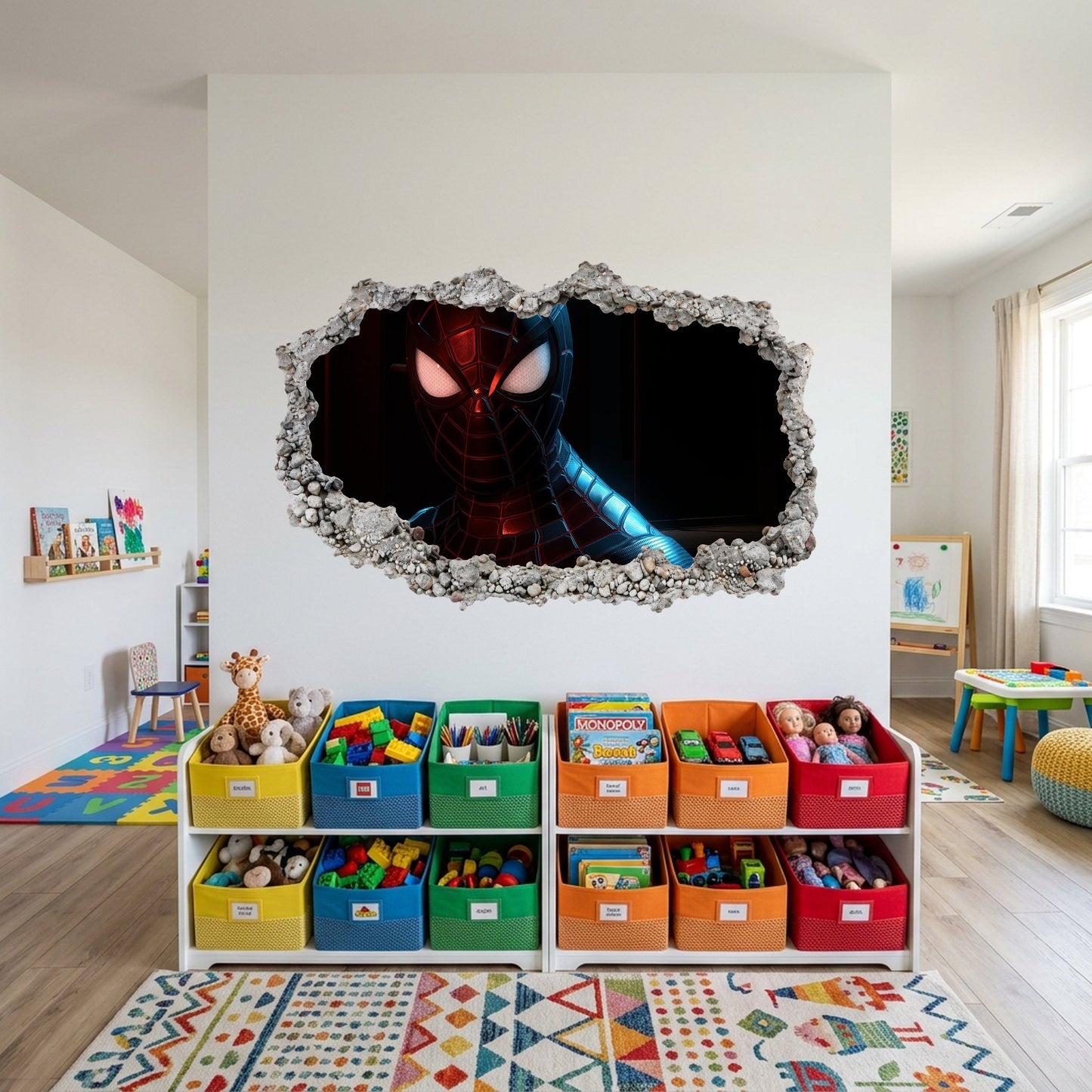Spider-Man Marvel Superhero Nursery Wall Art Wall Art Sticker 273