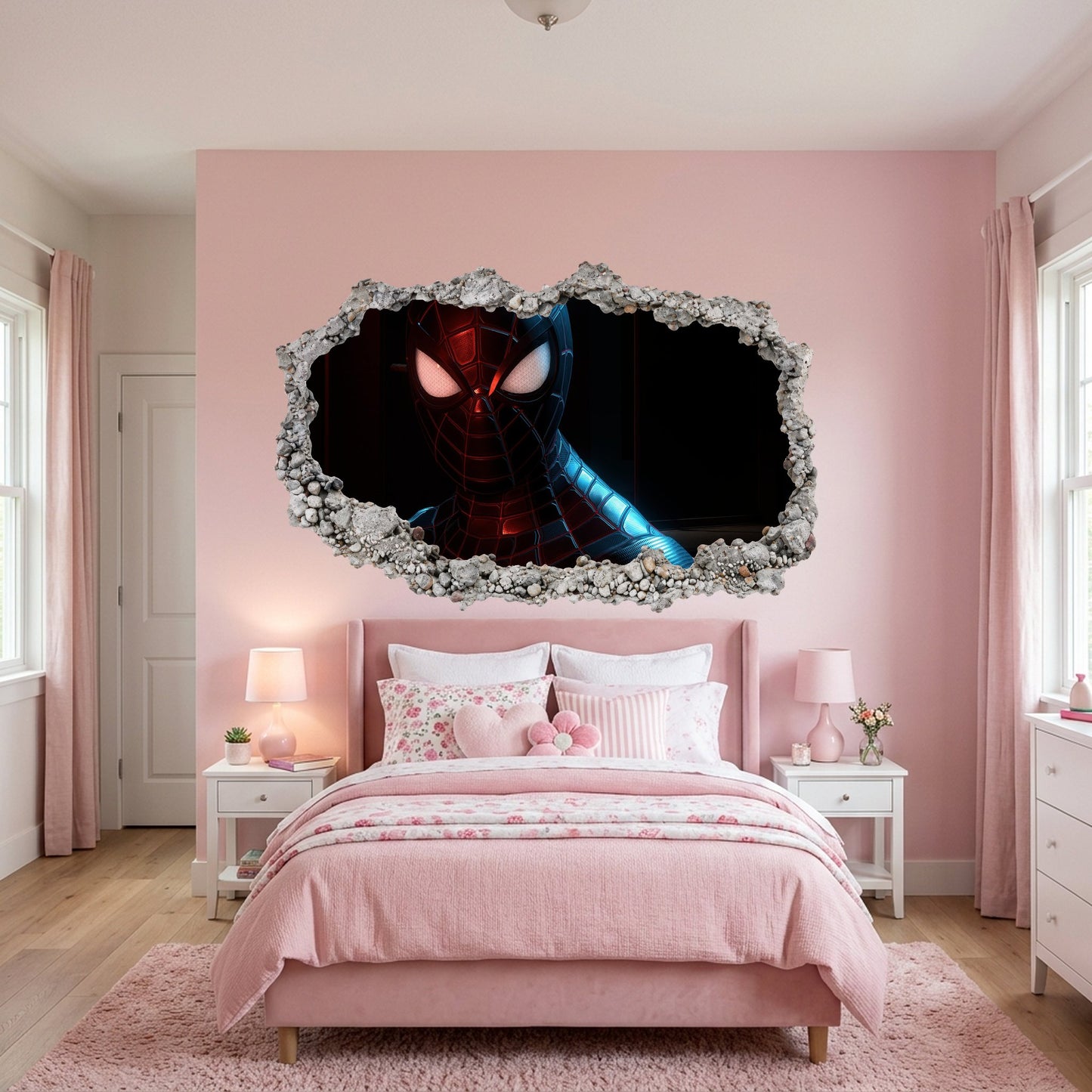 Spider-Man Marvel Superhero Nursery Wall Art Wall Art Sticker 273