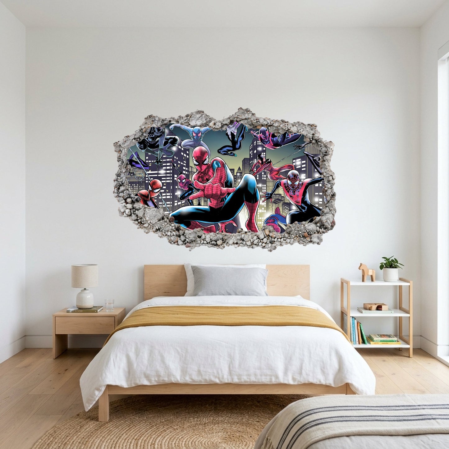 Spider-Man Marvel Superhero Vinyl Mural Nursery Wall Art 243