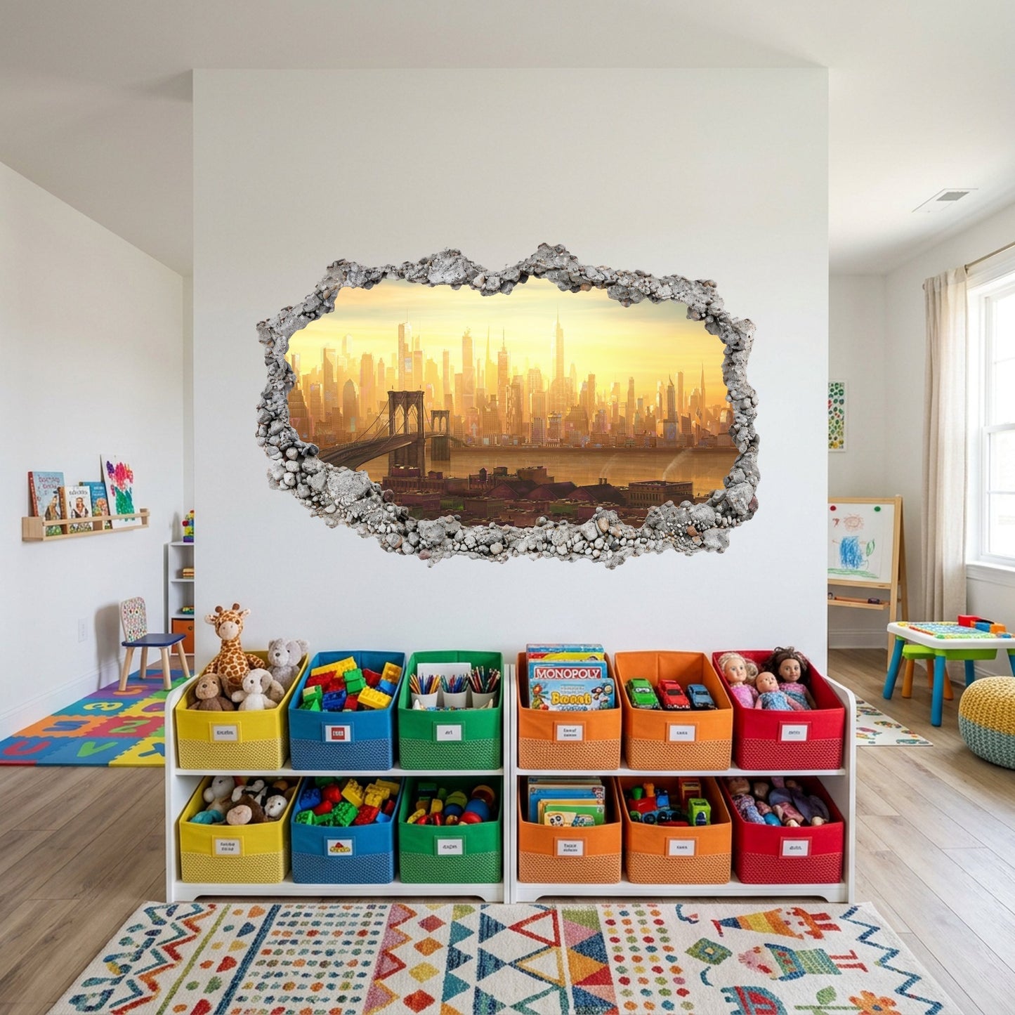 Spider-Man Marvel Superhero Vinyl Mural Playroom Art Decal 256
