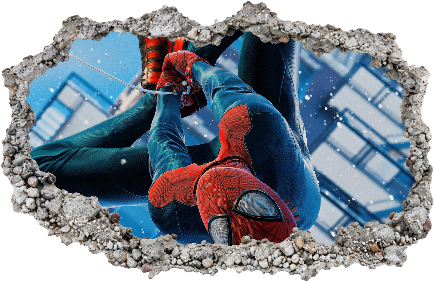Spider-Man Peter Parker Bedroom Decor 3D Effect Sticker 268