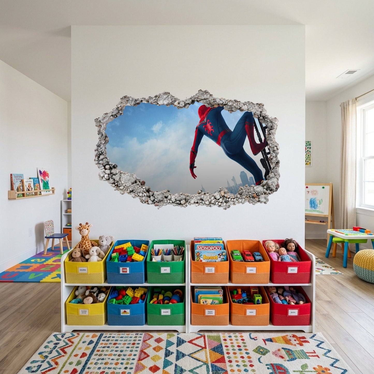 Spider-Man Peter Parker Kids Room Decor Vinyl Mural 244