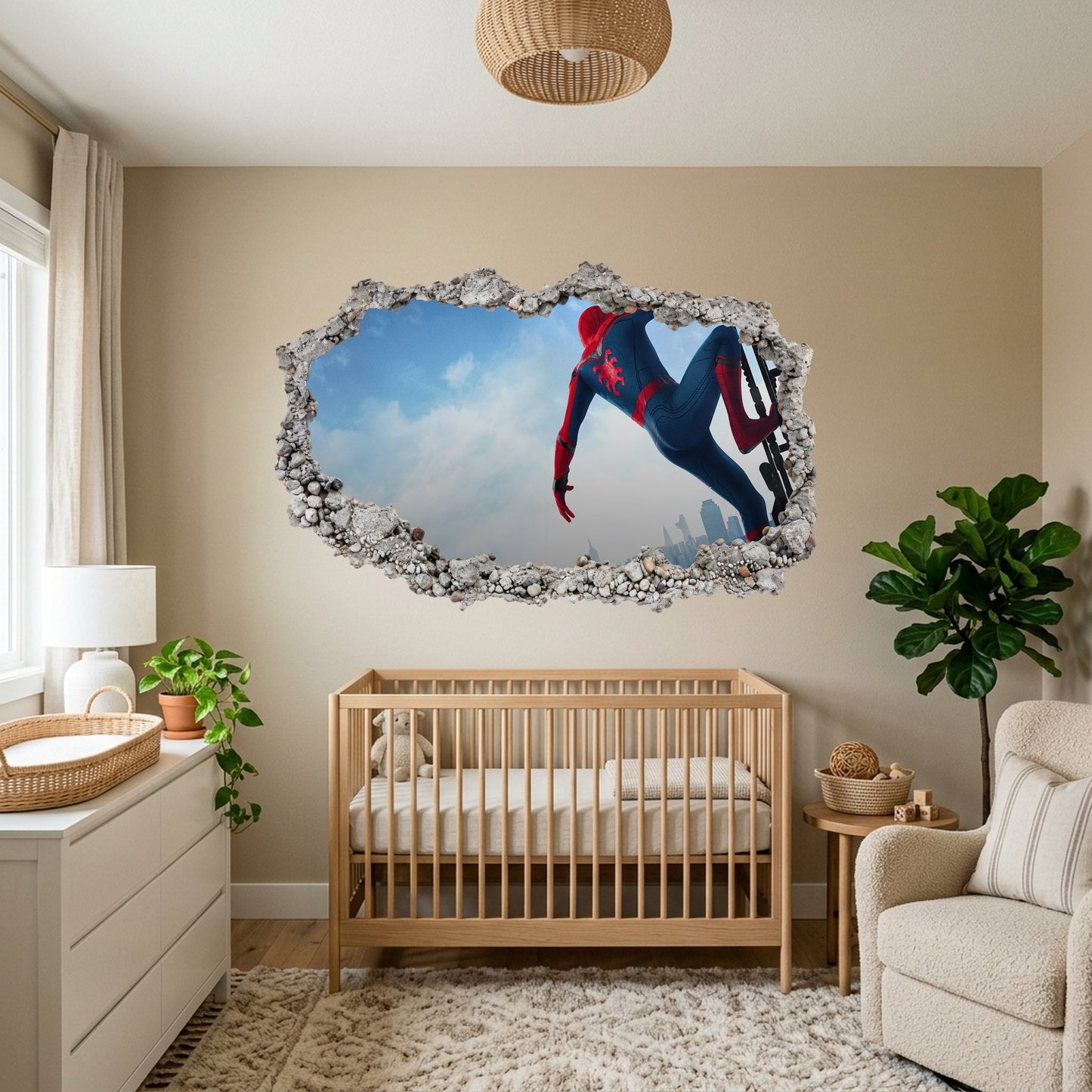 Spider-Man Peter Parker Kids Room Decor Vinyl Mural 244