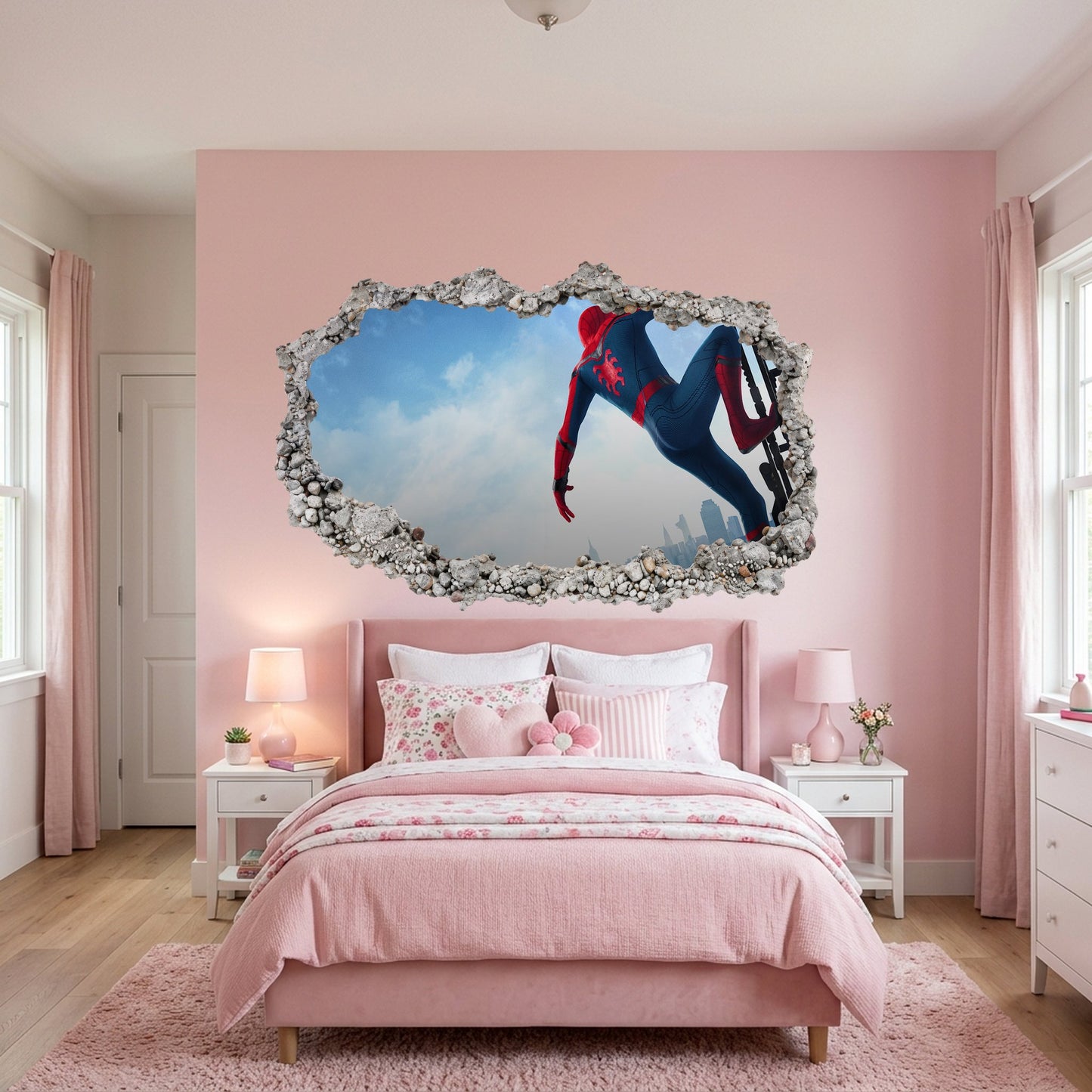 Spider-Man Peter Parker Kids Room Decor Vinyl Mural 244