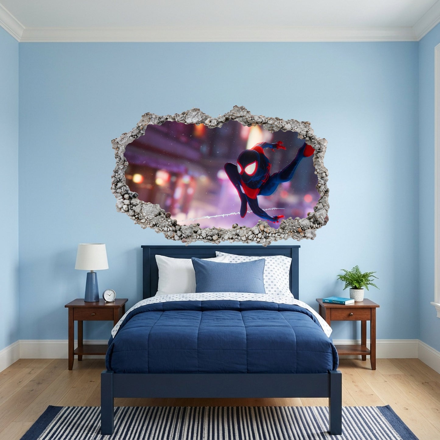 Spider-Man Peter Parker Nursery Wall Art Vinyl Mural 233
