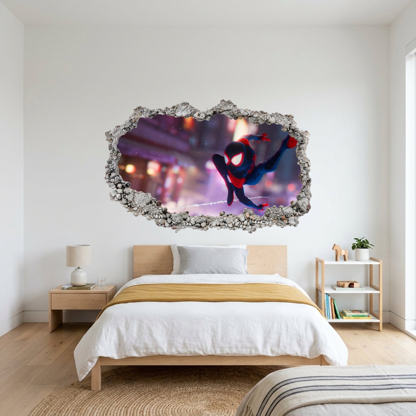 Spider-Man Peter Parker Nursery Wall Art Vinyl Mural 233