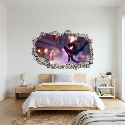 Spider-Man Peter Parker Nursery Wall Art Vinyl Mural 233