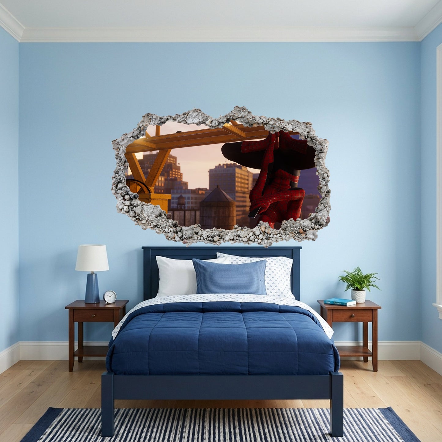 Spider-Man Peter Parker Playroom Art Decal Nursery Wall Art 227