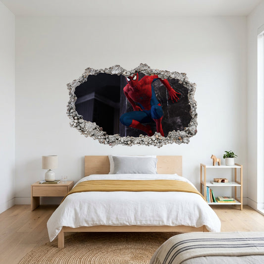 Spider-Man Peter Parker Playroom Art Decal Vinyl Mural 252