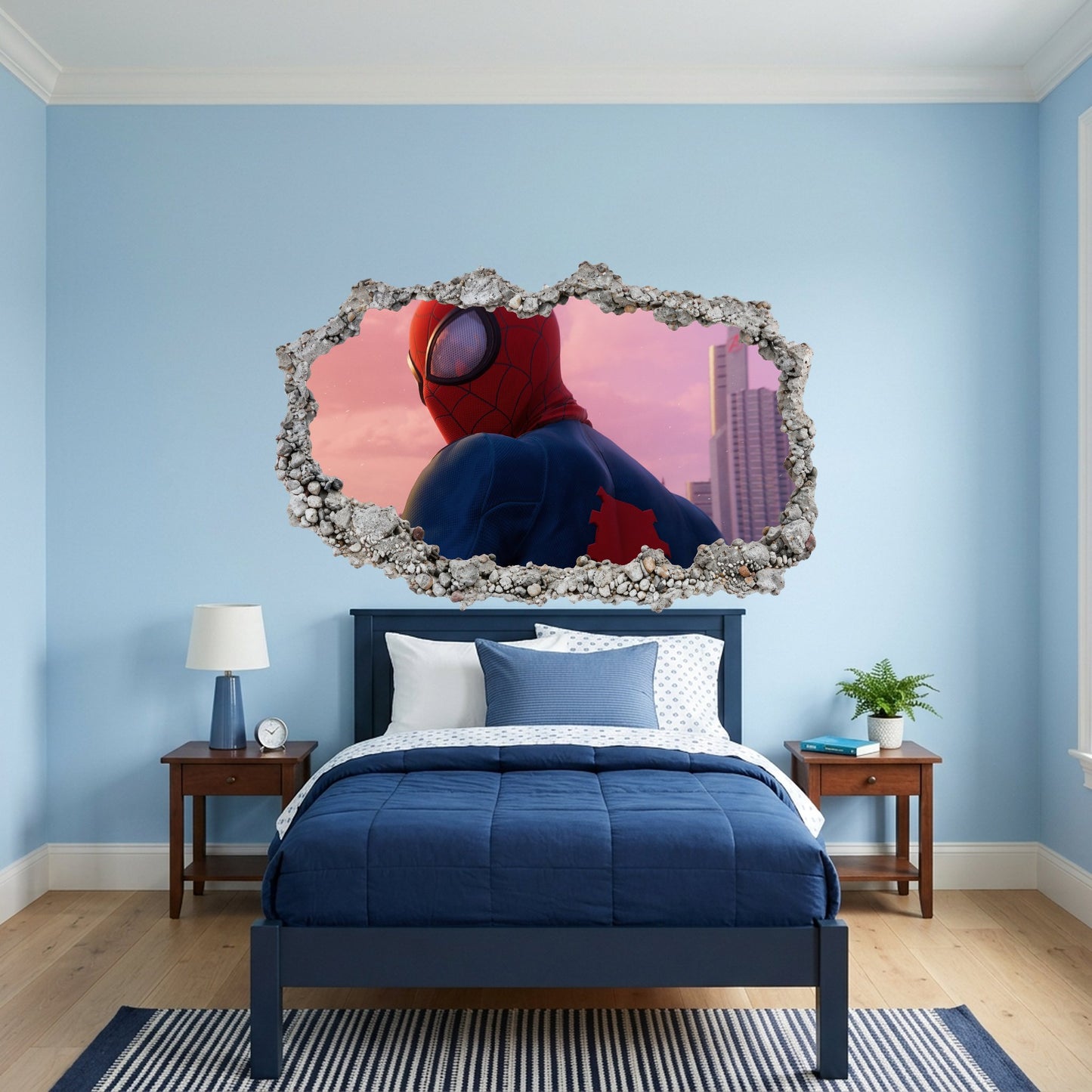 Spider-Man Peter Parker Playroom Art Decal Wall Art Sticker 260