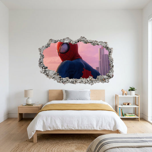 Spider-Man Peter Parker Playroom Art Decal Wall Art Sticker 260