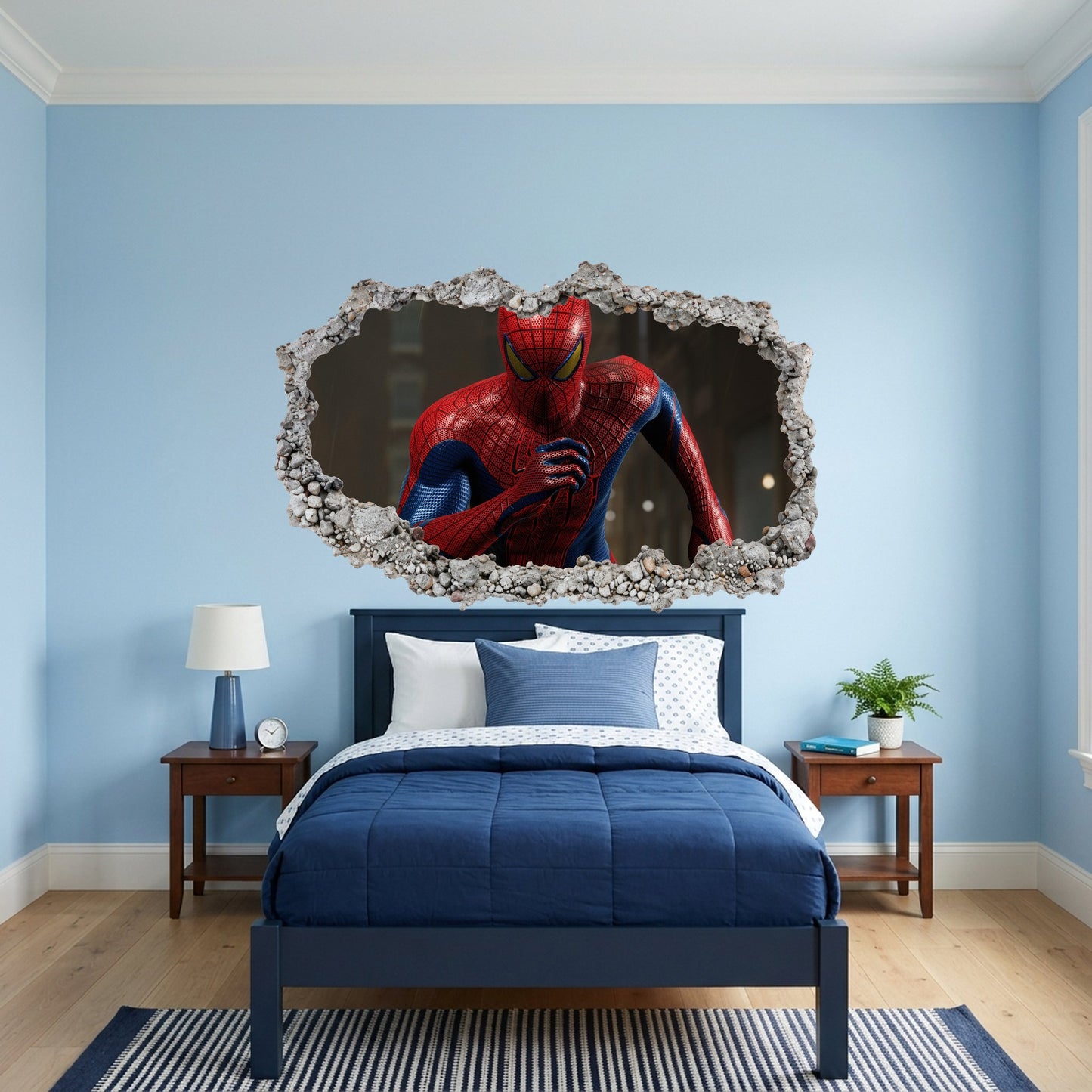 Spider-Man Peter Parker Vinyl Mural Bedroom Decor 236