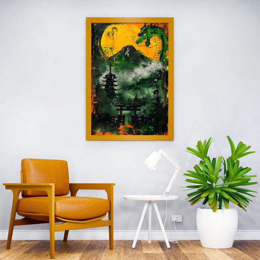 Spiritual Asian Paradise Asian Style Poster | Wall Art for Home & Office | High-Quality Print - High-Quality Visual Display