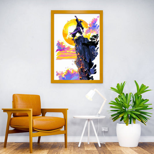 Spiritual Nature Asian Style Poster | Wall Art for Home & Office | High-Quality Print - High-Quality Visual Display