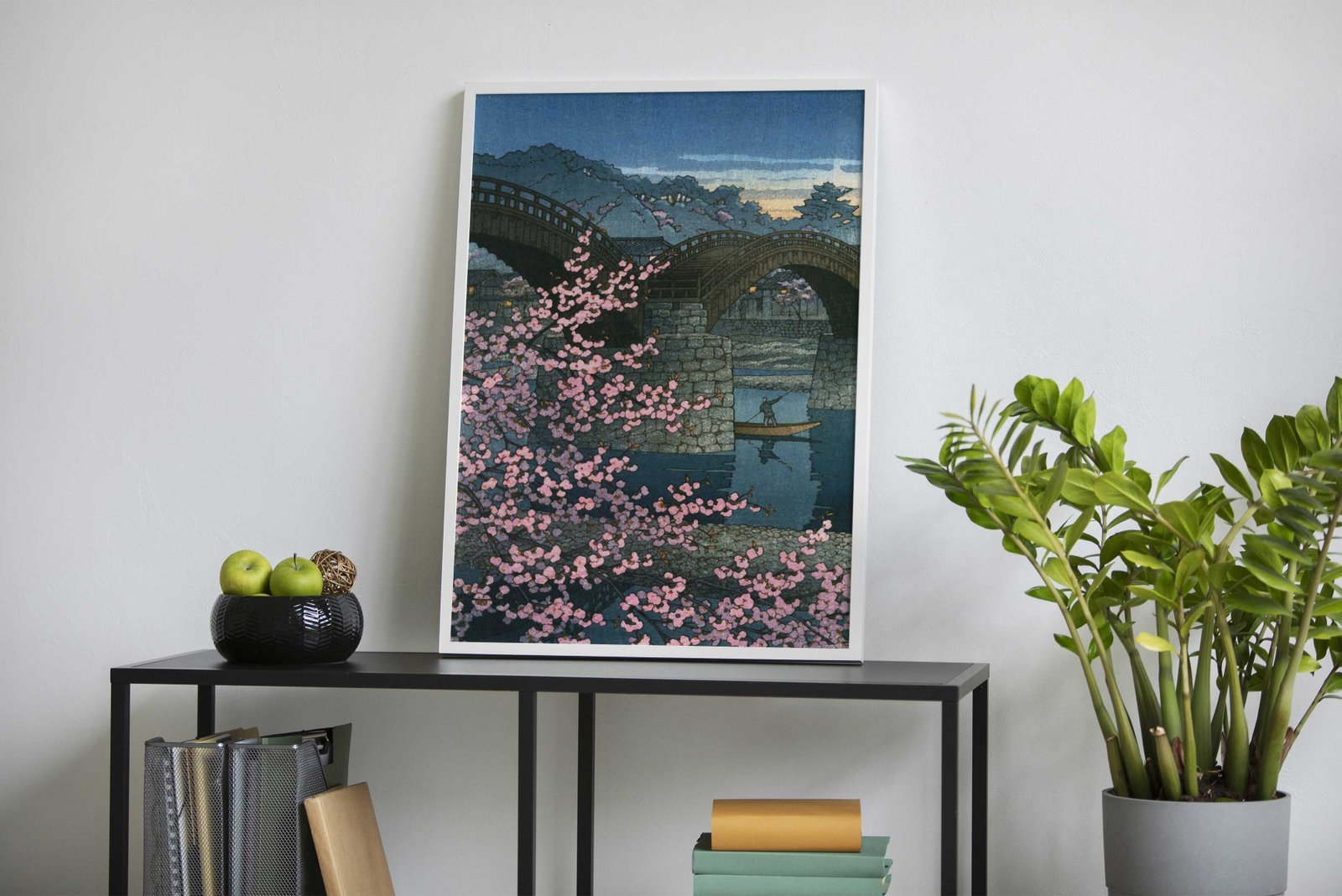 Spring at Kintai Bridge Asian Style Poster | Wall Art for Home & Office | High-Quality Print - High-Quality Visual Display