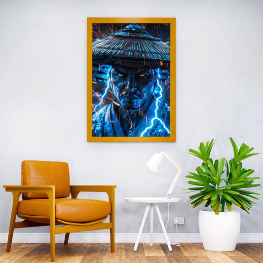 Storm spirit hero Asian Style Poster | Wall Art for Home & Office | High-Quality Print - High-Quality Visual Display