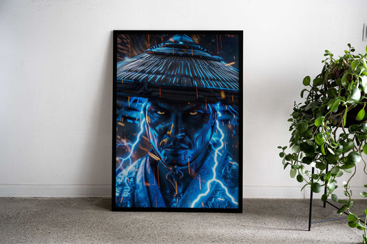 Storm spirit hero Asian Style Poster | Wall Art for Home & Office | High-Quality Print - High-Quality Visual Display