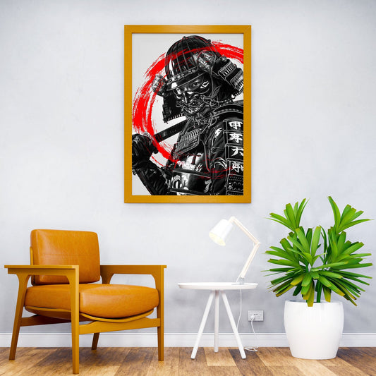 Strength of Steel Asian Style Poster | Wall Art for Home & Office | High-Quality Print - High-Quality Visual Display