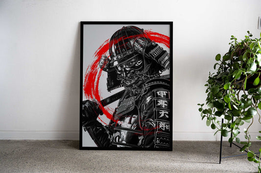 Strength of Steel Asian Style Poster | Wall Art for Home & Office | High-Quality Print - High-Quality Visual Display