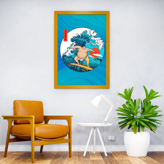Summer sumo Asian Style Poster | Wall Art for Home & Office | High-Quality Print - High-Quality Visual Display