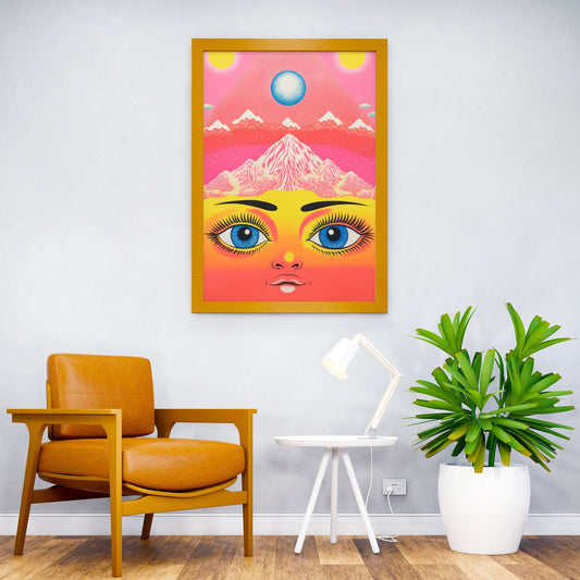 Surreal Japanese Poster Asian Style Poster | Wall Art for Home & Office | High-Quality Print - High-Quality Visual Display